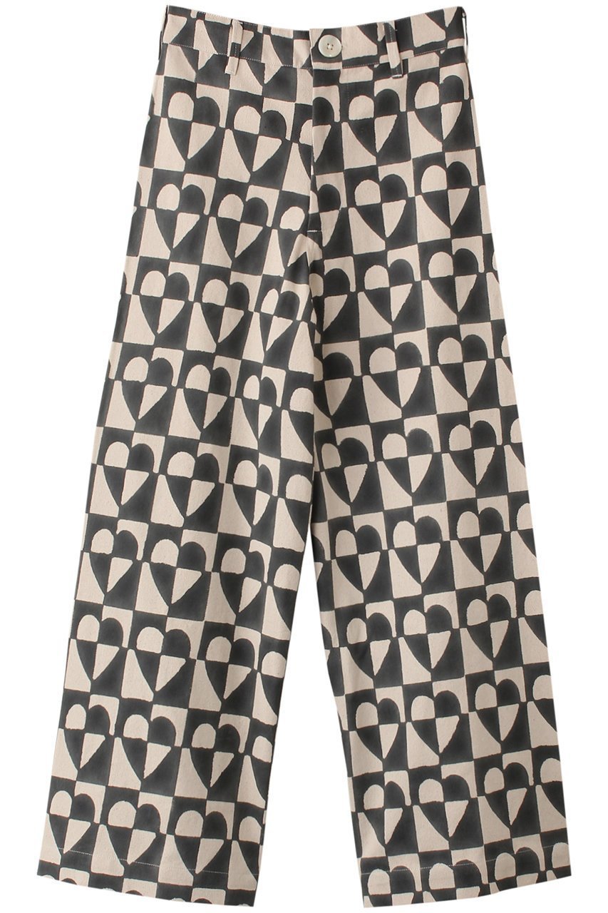 【エスゼット ブロックプリント/SZ Blockprints】のDENIM DISCO PANTS HEART COOKIE ワイドデニムパンツ 人気、トレンドファッション・服の通販 founy(ファニー) 　ファッション　Fashion　レディースファッション　WOMEN　パンツ　Pants　デニムパンツ　Denim Pants　シンプル　Simple　デニム　Denim　ハンド　Hand　バランス　Balance　ブロック　Block　プリント　Print　NEW・新作・新着・新入荷　New Arrivals　 other-1|ID: prp329100004185436 ipo3291000000028995406