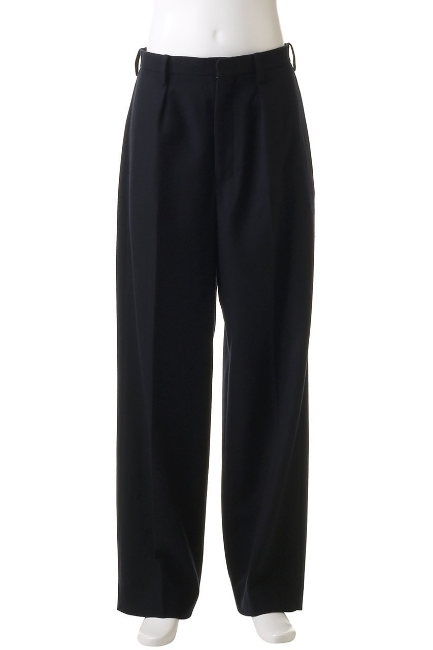 【セブン バイ セブン/SEVEN BY SEVEN / MEN】の【MEN】インタックパンツ‐Powder melton‐ 人気、トレンドファッション・服の通販 founy(ファニー) 　ファッション　Fashion　メンズファッション　Fashion for Men　ボトムス　Bottoms　シンプル　Simple, Minimal　ストレート　Straight, Straight Cut　パウダー　Powder, Soft Tone　メルトン　Melton, Heavy Wool　定番　Standard, Basic Item　other-2|ID: prp329100004185438 ipo3291000000032937937