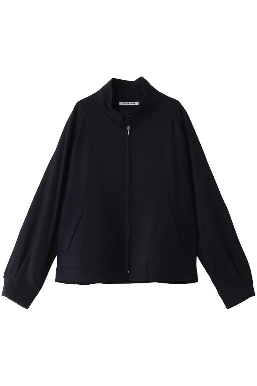 【セブン バイ セブン/SEVEN BY SEVEN / MEN】の【MEN】DRIZZLER ジャケット‐Powder melton‐ インテリア・キッズ・メンズ・レディースファッション・服の通販 founy(ファニー) 　ファッション　Fashion　メンズファッション　Fashion for Men　ジャケット　Jacket, Outerwear　パウダー　Powder, Soft Tone　メルトン　Melton, Heavy Wool　ネイビー|ID: prp329100004185439 ipo3291000000032948133