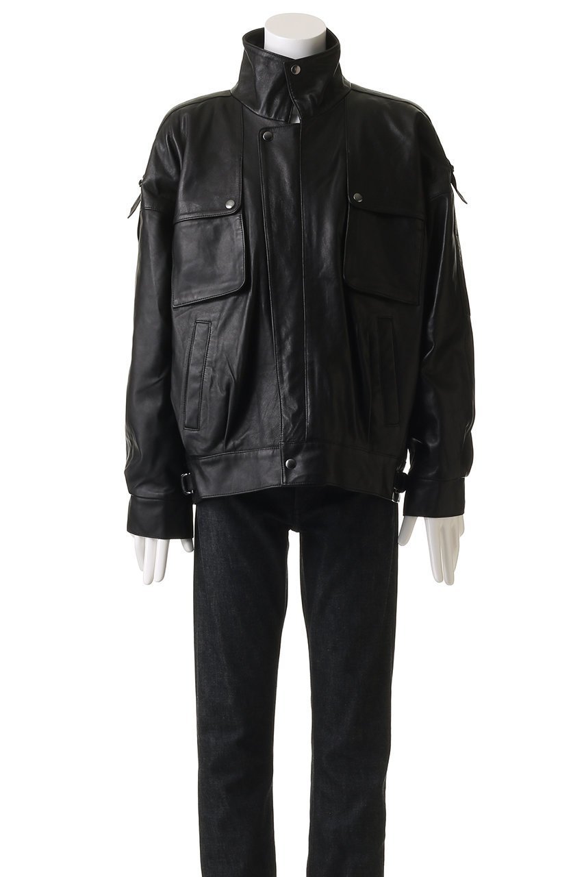 【セブン バイ セブン/SEVEN BY SEVEN / MEN】の【MEN】ストームフラップレザーブルゾン‐Sheep leather‐ 人気、トレンドファッション・服の通販 founy(ファニー) 　ファッション　Fashion　メンズファッション　Fashion for Men　ジャケット　Jacket, Outerwear　ブルゾン　Blouson, Bomber Jacket　モダン　Modern, Contemporary　other-2|ID: prp329100004185440 ipo3291000000032948182