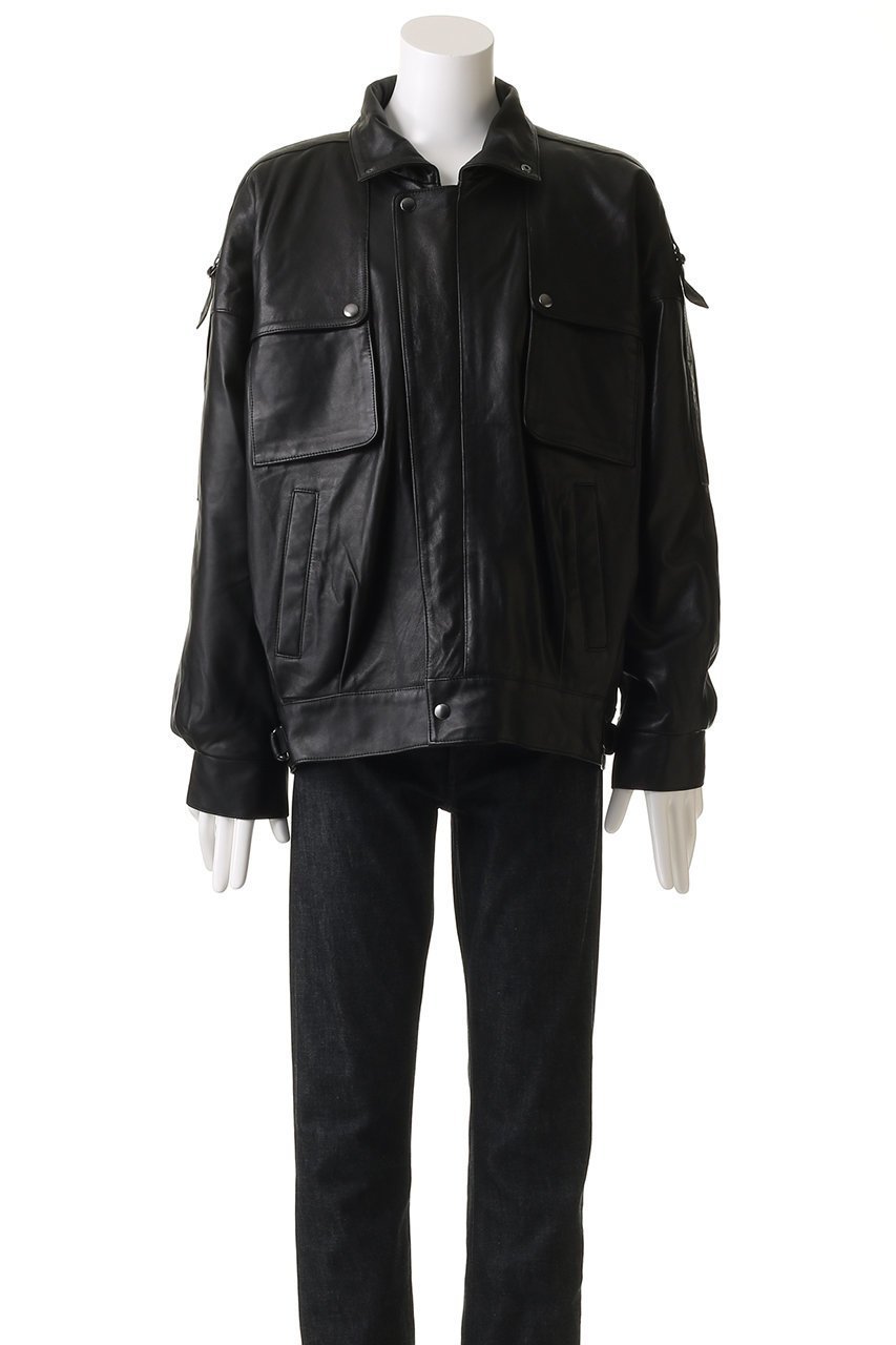 【セブン バイ セブン/SEVEN BY SEVEN / MEN】の【MEN】ストームフラップレザーブルゾン‐Sheep leather‐ 人気、トレンドファッション・服の通販 founy(ファニー) 　ファッション　Fashion　メンズファッション　Fashion for Men　ジャケット　Jacket, Outerwear　ブルゾン　Blouson, Bomber Jacket　モダン　Modern, Contemporary　other-7|ID: prp329100004185440 ipo3291000000032948212