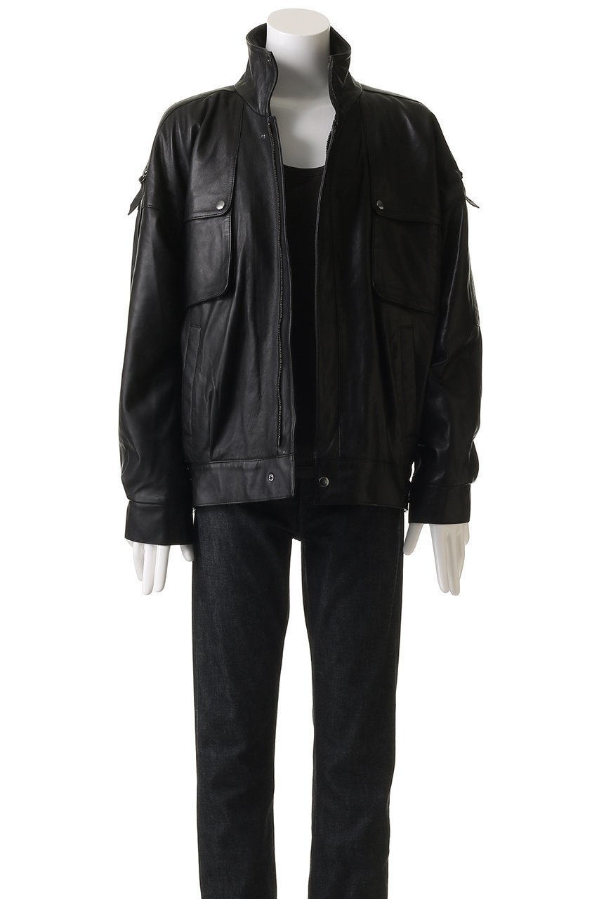 【セブン バイ セブン/SEVEN BY SEVEN / MEN】の【MEN】ストームフラップレザーブルゾン‐Sheep leather‐ 人気、トレンドファッション・服の通販 founy(ファニー) 　ファッション　Fashion　メンズファッション　Fashion for Men　ジャケット　Jacket, Outerwear　ブルゾン　Blouson, Bomber Jacket　モダン　Modern, Contemporary　other-8|ID: prp329100004185440 ipo3291000000032948216
