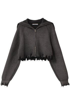 【カレンテージ/CURRENTAGE】のカーディガン 人気、トレンドファッション・服の通販 founy(ファニー) ファッション Fashion レディースファッション Fashion for Women トップス・カットソー Cut & Sew Tops ニット Knit Tops & Sweaters カーディガン・羽織り Layered Style Cardigans カーディガン Cardigan, Knitwear タートル Turtleneck, Turtle Collar ダメージ Distressed, Destroyed フリンジ Fringe, Tassel |ID:prp329100004185444