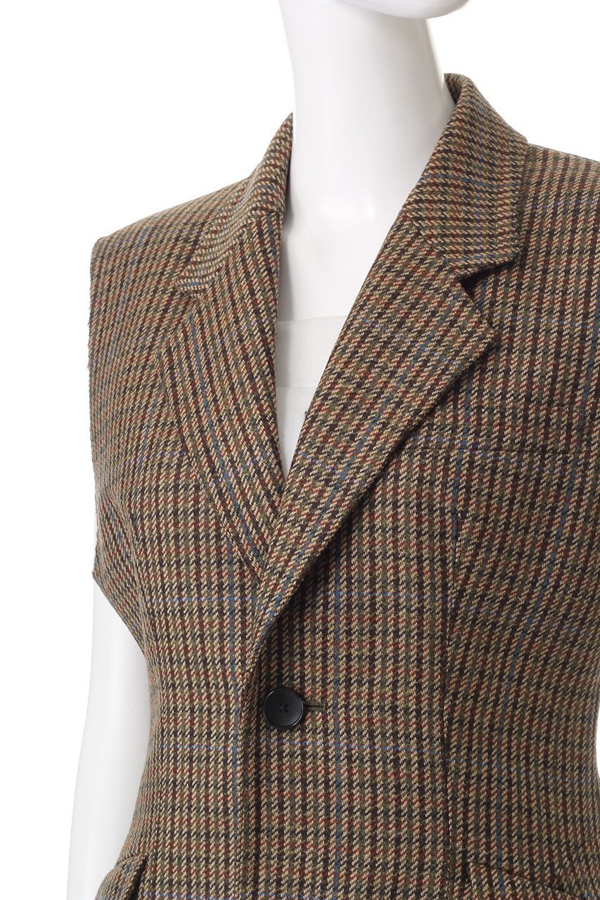 【カレンテージ/CURRENTAGE】のジャケット 人気、トレンドファッション・服の通販 founy(ファニー) 　ファッション　Fashion　レディースファッション　Fashion for Women　アウター　Coat / Outerwear Collection　レディースジャケット・軽アウター　Jackets　おすすめ　Recommended / Our Picks　エレガント 上品　Elegant　シェイプ　Shape, Slim Fit　ジャケット　Jacket, Outerwear　セットアップ　Set-Up, Coordinated Outfit　チェック　Check, Plaid, Tartan　ツイード　Twill, Twill Weave　ベスト　Vest, Waistcoat　other-5|ID: prp329100004185445 ipo3291000000032917435