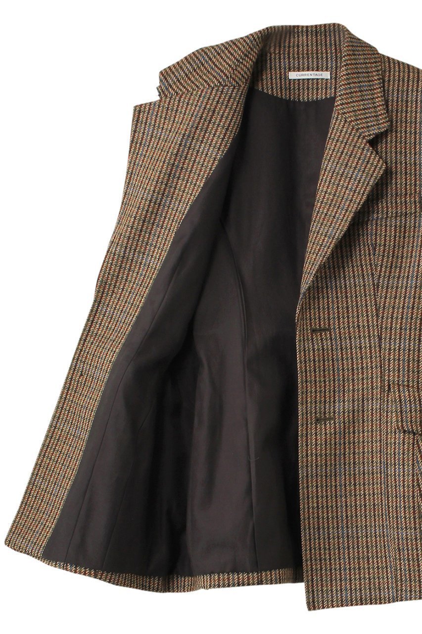 【カレンテージ/CURRENTAGE】のジャケット 人気、トレンドファッション・服の通販 founy(ファニー) 　ファッション　Fashion　レディースファッション　Fashion for Women　アウター　Coat / Outerwear Collection　レディースジャケット・軽アウター　Jackets　おすすめ　Recommended / Our Picks　エレガント 上品　Elegant　シェイプ　Shape, Slim Fit　ジャケット　Jacket, Outerwear　セットアップ　Set-Up, Coordinated Outfit　チェック　Check, Plaid, Tartan　ツイード　Twill, Twill Weave　ベスト　Vest, Waistcoat　other-6|ID: prp329100004185445 ipo3291000000032917458