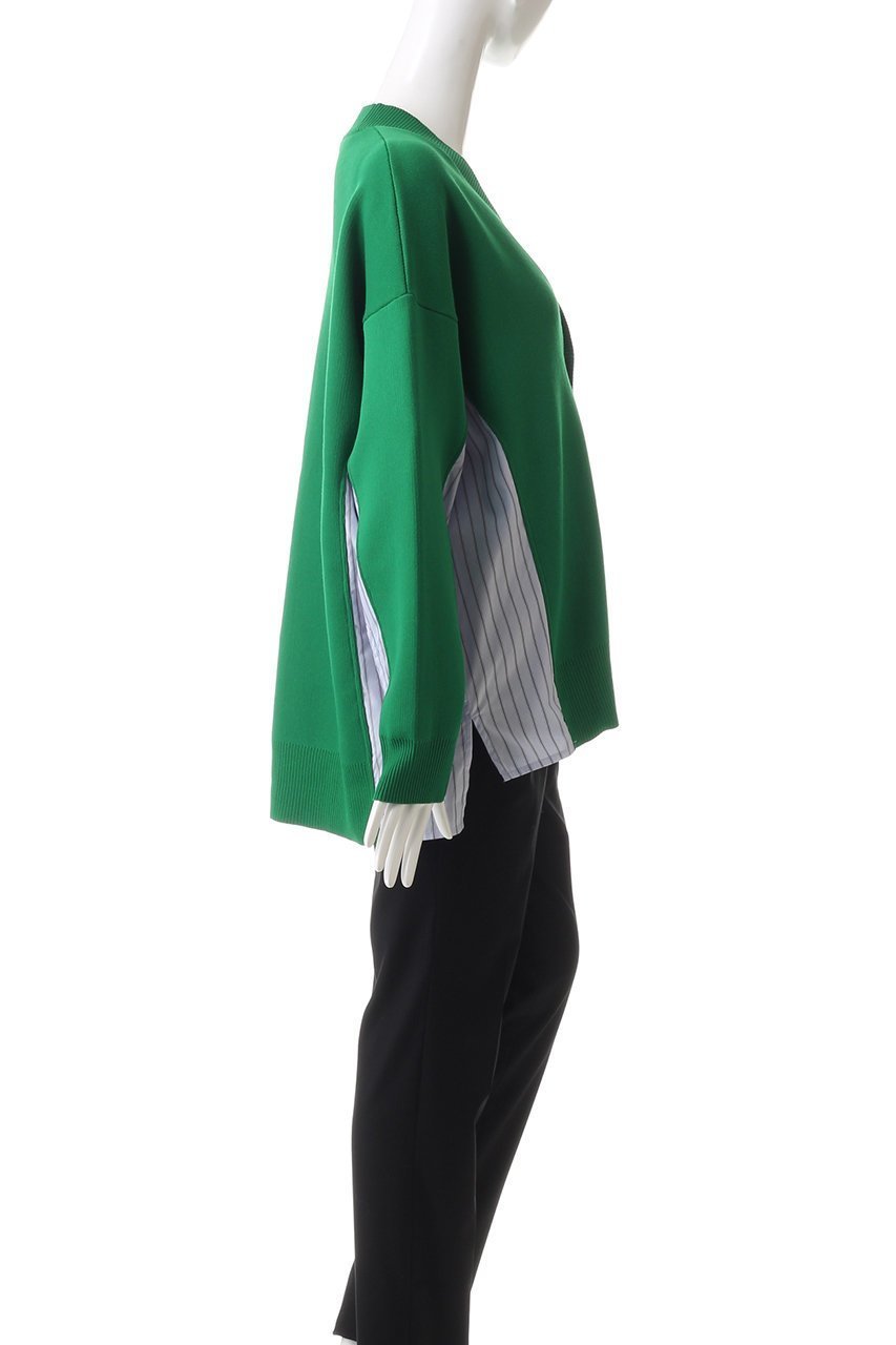 【ヒューエルミュージアム/hueLe Museum】の【STUMBLY】Belted Panel Line Coat 人気、トレンドファッション・服の通販 founy(ファニー) 　ファッション　Fashion　レディースファッション　Fashion for Women　トップス・カットソー　Cut & Sew Tops　ニット　Knit Tops & Sweaters　カーディガン・羽織り　Layered Style Cardigans　カーディガン　Cardigan, Knitwear　ドッキング　Docking, Mixed Material　定番　Standard, Basic Item　other-3|ID: prp329100004185447 ipo3291000000035513354