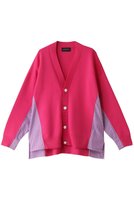 【ヒューエルミュージアム/hueLe Museum】の【STUMBLY】Belted Panel Line Coat 人気、トレンドファッション・服の通販 founy(ファニー) ファッション Fashion レディースファッション Fashion for Women トップス・カットソー Cut & Sew Tops ニット Knit Tops & Sweaters カーディガン・羽織り Layered Style Cardigans カーディガン Cardigan, Knitwear ドッキング Docking, Mixed Material 定番 Standard, Basic Item |ID:prp329100004185447