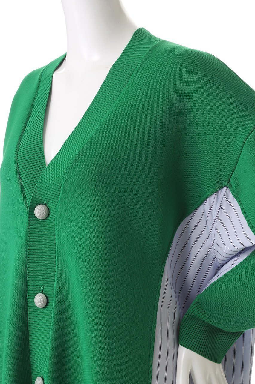 【ヒューエルミュージアム/hueLe Museum】の【STUMBLY】Belted Panel Line Coat 人気、トレンドファッション・服の通販 founy(ファニー) 　ファッション　Fashion　レディースファッション　Fashion for Women　トップス・カットソー　Cut & Sew Tops　ニット　Knit Tops & Sweaters　カーディガン・羽織り　Layered Style Cardigans　カーディガン　Cardigan, Knitwear　ドッキング　Docking, Mixed Material　定番　Standard, Basic Item　other-5|ID: prp329100004185447 ipo3291000000036243869