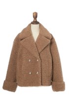 【デイジーリン/DAISY LIN】のCoat “Elegant Teddy Short” 人気、トレンドファッション・服の通販 founy(ファニー) ファッション Fashion レディースファッション WOMEN アウター Coat Outerwear コート Coats ウォッシャブル Washable エレガント 上品 Elegant サテン Satin ショート Short シルク Silk シンプル Simple ストレッチ Stretch バランス Balance ボトム Bottom 冬 Winter NEW・新作・新着・新入荷 New Arrivals 洗える Washable thumbnail キャラメルブラウン|ID: prp329100004185459 ipo3291000000028995465