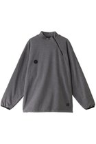 【オブシディアン/OBSIDIAN / MEN】の【MEN】FLEECE MOCK NECK PULLOVER グレー|ID:prp329100004185461