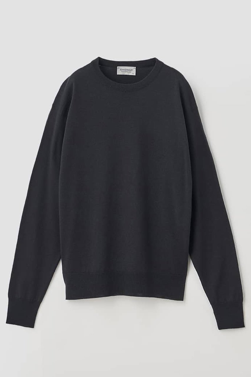 【ジョン スメドレー/JOHN SMEDLEY】のクルーネック長袖プルオーバー EMMY 30G COMMON FIT 人気、トレンドファッション・服の通販 founy(ファニー) 　ファッション　Fashion　レディースファッション　WOMEN　トップス・カットソー　Tops/Tshirt　ニット　Knit Tops　プルオーバー　Pullover　アンサンブル　Ensemble　エレガント 上品　Elegant　コレクション　Collection　ショルダー　Shoulder　シンプル　Simple　ドロップ　Drop　定番　Standard　なめらか　Smooth　長袖　Long Sleeve　バランス　Balance　フォルム　Form　冬　Winter　A/W・秋冬　Aw・Autumn/Winter・Fw・Fall-Winter　おすすめ　Recommend　NEW・新作・新着・新入荷　New Arrivals　 other-1|ID: prp329100004185465 ipo3291000000028995479