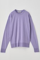 【ジョン スメドレー/JOHN SMEDLEY】のクルーネック長袖プルオーバー EMMY 30G COMMON FIT COSMIC VIOLET|ID:prp329100004185465