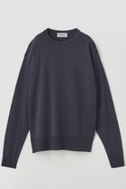 【ジョン スメドレー/JOHN SMEDLEY】のクルーネック長袖プルオーバー EMMY 30G COMMON FIT HEPBURN SMOKE|ID:prp329100004185465