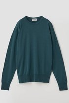 【ジョン スメドレー/JOHN SMEDLEY】のクルーネック長袖プルオーバー EMMY 30G COMMON FIT PINE|ID:prp329100004185465