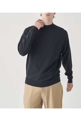 【ジョンスメドレー/JOHN SMEDLEY / MEN】 【MEN】 KILDAY モックネック長袖ニットプルオーバー 30G MODERN FIT人気、トレンドファッション・服の通販 founy(ファニー) ファッション Fashion メンズファッション MEN トップス・カットソー Tops/Tshirt/Men ニット Knit Tops クラシカル Classical モックネック Mock Neck 長袖 Long Sleeve |ID:prp329100004185469