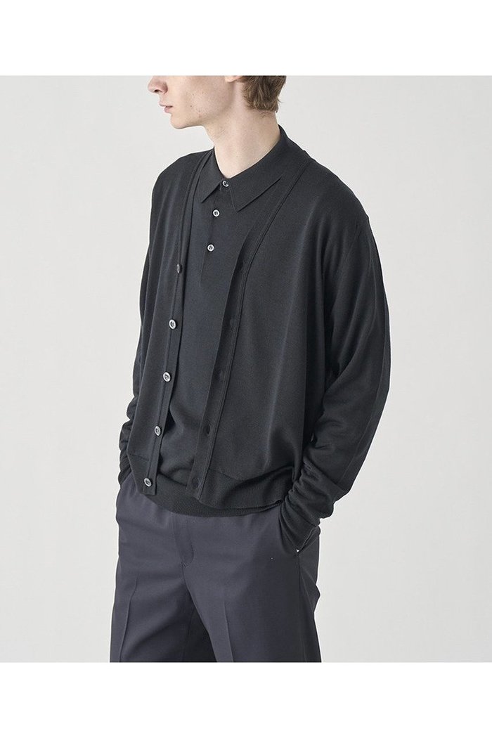 【ジョンスメドレー/JOHN SMEDLEY / MEN】の【MEN】 HALIN Vネック長袖ニットカーディガン 30G MODERN FIT インテリア・キッズ・メンズ・レディースファッション・服の通販 founy(ファニー) https://founy.com/ ファッション Fashion メンズファッション MEN カーディガン Cardigan 長袖 Long Sleeve |ID: prp329100004185470 ipo3291000000028995505