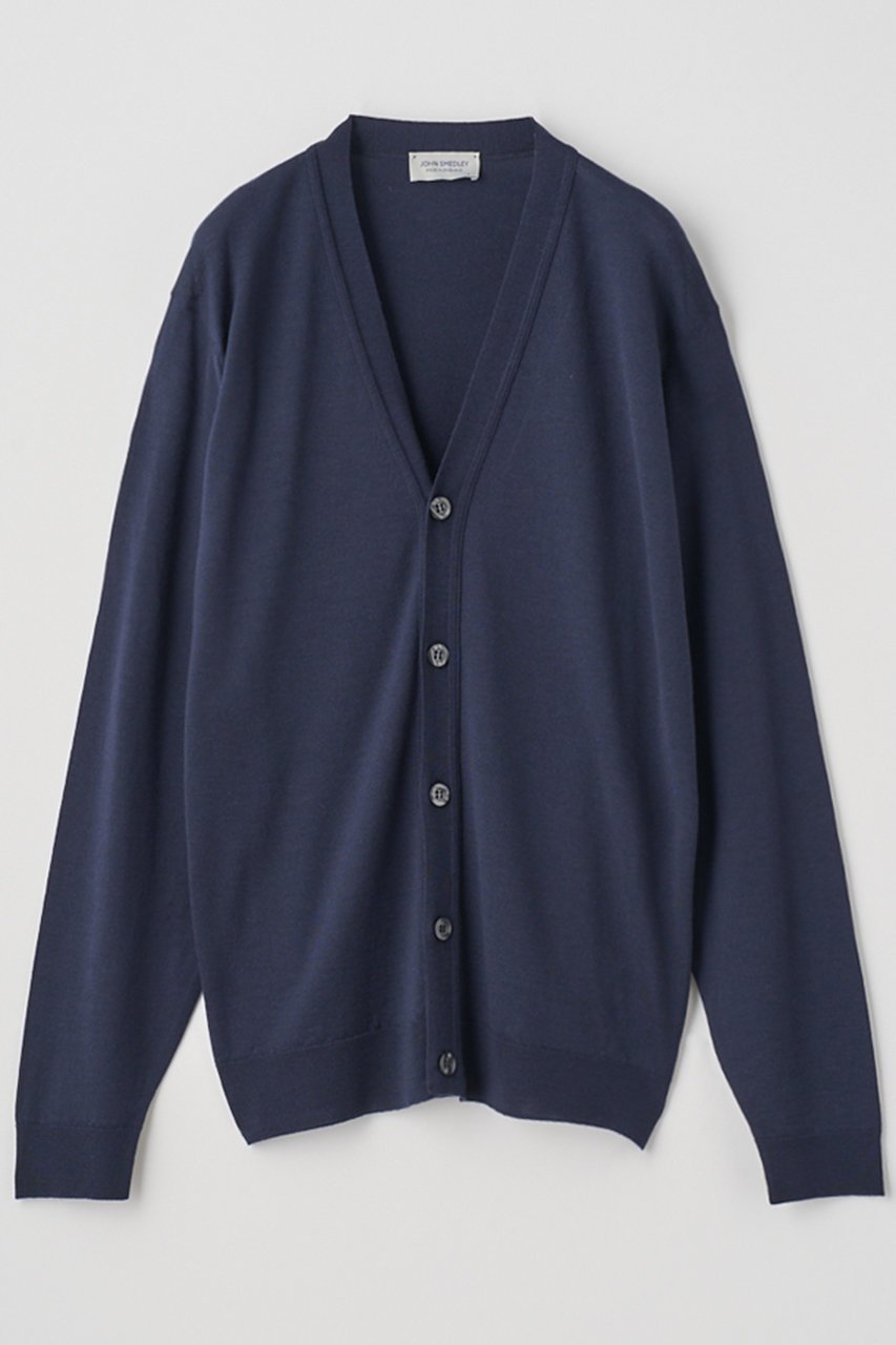 【ジョンスメドレー/JOHN SMEDLEY / MEN】の【MEN】 HALIN Vネック長袖ニットカーディガン 30G MODERN FIT インテリア・キッズ・メンズ・レディースファッション・服の通販 founy(ファニー) 　ファッション　Fashion　メンズファッション　MEN　カーディガン　Cardigan　長袖　Long Sleeve　MIDNIGHT|ID: prp329100004185470 ipo3291000000028995512