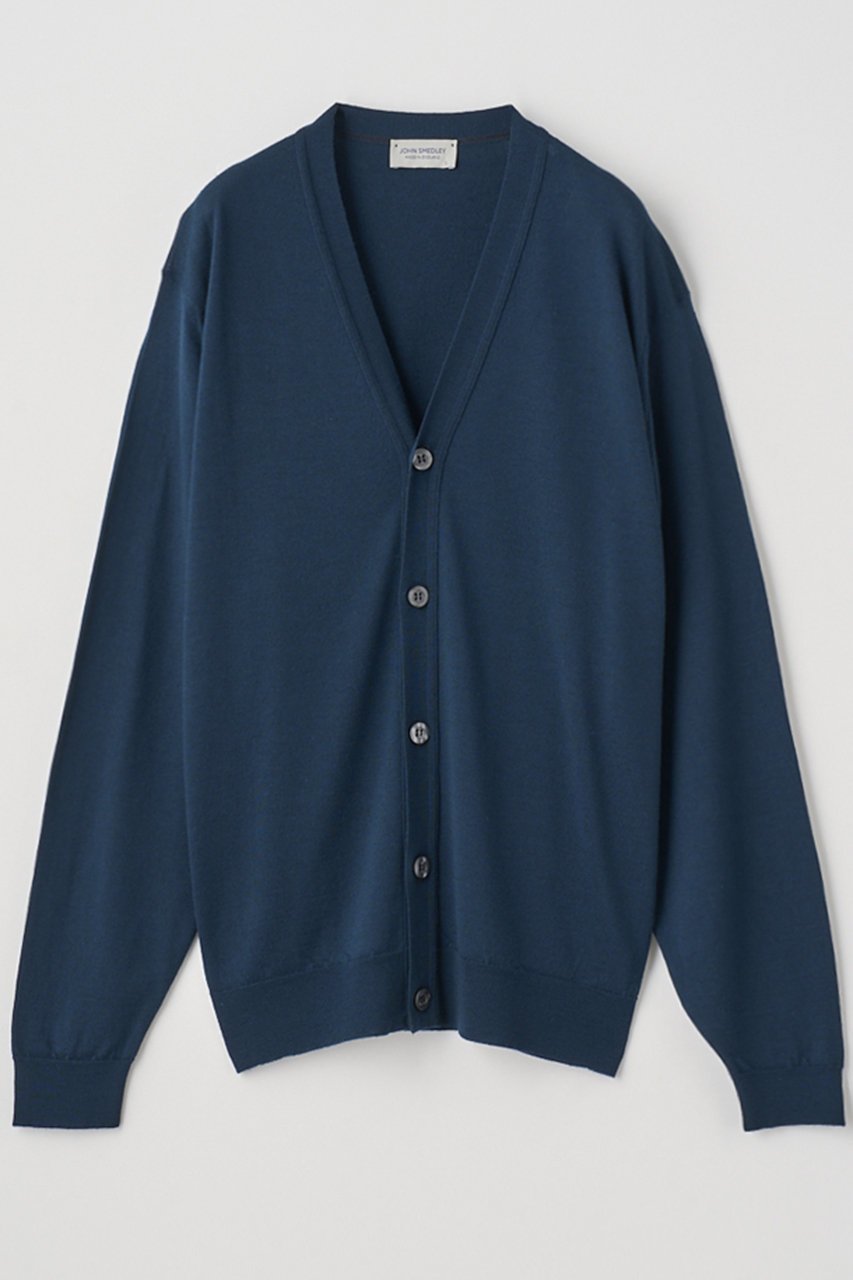 【ジョンスメドレー/JOHN SMEDLEY / MEN】の【MEN】 HALIN Vネック長袖ニットカーディガン 30G MODERN FIT インテリア・キッズ・メンズ・レディースファッション・服の通販 founy(ファニー) 　ファッション　Fashion　メンズファッション　MEN　カーディガン　Cardigan　長袖　Long Sleeve　ORION GREEN|ID: prp329100004185470 ipo3291000000028995514