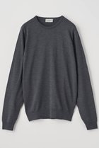 【ジョンスメドレー/JOHN SMEDLEY / MEN】の【MEN】 FARHILL クルーネック長袖ニットプルオーバー 24G STANDARD FIT 人気、トレンドファッション・服の通販 founy(ファニー) ファッション Fashion メンズファッション MEN トップス・カットソー Tops/Tshirt/Men ニット Knit Tops スタイリッシュ Stylish エレガント 上品 Elegant 長袖 Long Sleeve thumbnail CHARCOAL|ID: prp329100004185471 ipo3291000000028995518