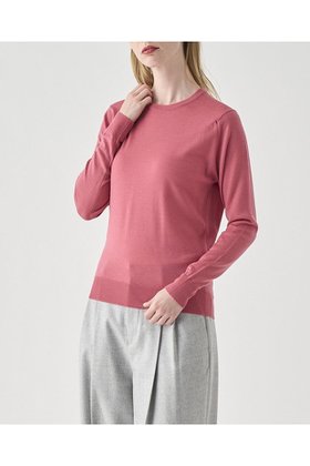 【ジョン スメドレー/JOHN SMEDLEY】 クルーネック長袖プルオーバー VIVIENNE 30G MODERN FIT人気、トレンドファッション・服の通販 founy(ファニー) ファッション Fashion レディースファッション WOMEN トップス・カットソー Tops/Tshirt ニット Knit Tops プルオーバー Pullover エレガント 上品 Elegant NEW・新作・新着・新入荷 New Arrivals 長袖 Long Sleeve |ID:prp329100004185472