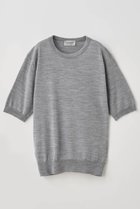 【ジョン スメドレー/JOHN SMEDLEY】のクルーネック半袖プルオーバー ESTA 30G MODERN FIT 人気、トレンドファッション・服の通販 founy(ファニー) ファッション Fashion レディースファッション WOMEN トップス・カットソー Tops/Tshirt ニット Knit Tops プルオーバー Pullover エレガント 上品 Elegant 半袖 Short Sleeve NEW・新作・新着・新入荷 New Arrivals thumbnail SILVER|ID: prp329100004185481 ipo3291000000028995575