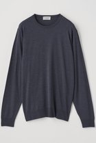 【ジョンスメドレー/JOHN SMEDLEY / MEN】の【MEN】 SCANLAN クルーネック長袖ニットプルオーバー 30G MODERN FIT 人気、トレンドファッション・服の通販 founy(ファニー) ファッション Fashion メンズファッション MEN トップス・カットソー Tops/Tshirt/Men ニット Knit Tops 長袖 Long Sleeve thumbnail HEPBURN SMOKE|ID: prp329100004185482 ipo3291000000028995585