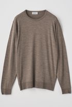 【ジョンスメドレー/JOHN SMEDLEY / MEN】の【MEN】 SCANLAN クルーネック長袖ニットプルオーバー 30G MODERN FIT 人気、トレンドファッション・服の通販 founy(ファニー) ファッション Fashion メンズファッション MEN トップス・カットソー Tops/Tshirt/Men ニット Knit Tops 長袖 Long Sleeve thumbnail MUSHROOM|ID: prp329100004185482 ipo3291000000028995588