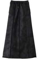【プランク プロジェクト/PRANK PROJECT】のアウトシームスウェットマキシスカート/Outseam Sweatshirt Maxi Skirt BLK(ブラック)|ID: prp329100004185509 ipo3291000000032823882