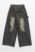 【プランク プロジェクト/PRANK PROJECT】のバギーペインターデニムパンツ/Baggy Painter Denim Pants 人気、トレンドファッション・服の通販 founy(ファニー) ファッション Fashion レディースファッション WOMEN パンツ Pants デニムパンツ Denim Pants デニム Denim パターン Pattern ブリーチ Bleach ワイド Wide NEW・新作・新着・新入荷 New Arrivals thumbnail BLK(ブラック)|ID: prp329100004185510 ipo3291000000028995667