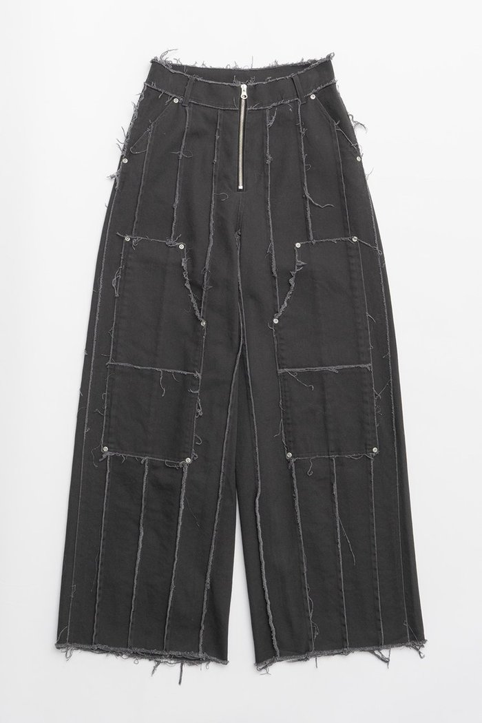 【プランク プロジェクト/PRANK PROJECT】のローエッジパネルパンツ/Raw Edge Panel Pants インテリア・キッズ・メンズ・レディースファッション・服の通販 founy(ファニー) https://founy.com/ ファッション Fashion レディースファッション WOMEN パンツ Pants メタル Metal ワイド Wide |ID: prp329100004185511 ipo3291000000028995670