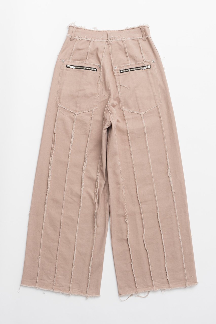 【プランク プロジェクト/PRANK PROJECT】のローエッジパネルパンツ/Raw Edge Panel Pants 人気、トレンドファッション・服の通販 founy(ファニー) 　ファッション　Fashion　レディースファッション　Fashion for Women　パンツ　Pants & Trousers　メタル　Metal, Metal Parts　ワイド　Wide, Wide Fit　other-6|ID: prp329100004185511 ipo3291000000032926811