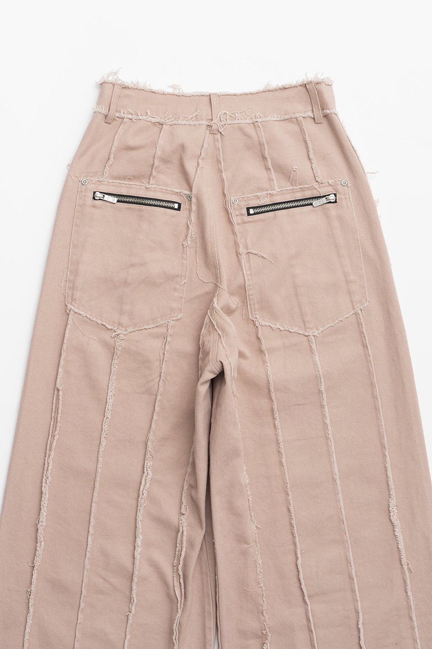 【プランク プロジェクト/PRANK PROJECT】のローエッジパネルパンツ/Raw Edge Panel Pants 人気、トレンドファッション・服の通販 founy(ファニー) 　ファッション　Fashion　レディースファッション　Fashion for Women　パンツ　Pants & Trousers　メタル　Metal, Metal Parts　ワイド　Wide, Wide Fit　other-7|ID: prp329100004185511 ipo3291000000032926820
