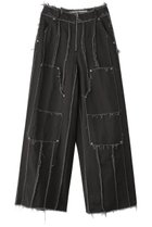 【プランク プロジェクト/PRANK PROJECT】のローエッジパネルパンツ/Raw Edge Panel Pants 人気、トレンドファッション・服の通販 founy(ファニー) ファッション Fashion レディースファッション Fashion for Women パンツ Pants & Trousers メタル Metal, Metal Parts ワイド Wide, Wide Fit thumbnail C.GRY(チャコールグレー)|ID: prp329100004185511 ipo3291000000034980739