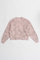 【プランク プロジェクト/PRANK PROJECT】のダブルジップクラッシュスウェット/Double Zip Crash Sweatshirt PNK(ピンク)|ID:prp329100004185512