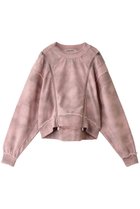 【プランク プロジェクト/PRANK PROJECT】のダブルジップクラッシュスウェット/Double Zip Crash Sweatshirt PNK(ピンク)|ID: prp329100004185512 ipo3291000000032893025