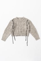 【プランク プロジェクト/PRANK PROJECT】のヴィンテージケーブルショートニット/Vintage Cable Short Knit 人気、トレンドファッション・服の通販 founy(ファニー) ファッション Fashion レディースファッション WOMEN トップス・カットソー Tops/Tshirt ニット Knit Tops プルオーバー Pullover ショート Short ダメージ Damage ハンド Hand メランジ Melange モヘア Mohair NEW・新作・新着・新入荷 New Arrivals thumbnail IVR(アイボリー)|ID: prp329100004185513 ipo3291000000028995679