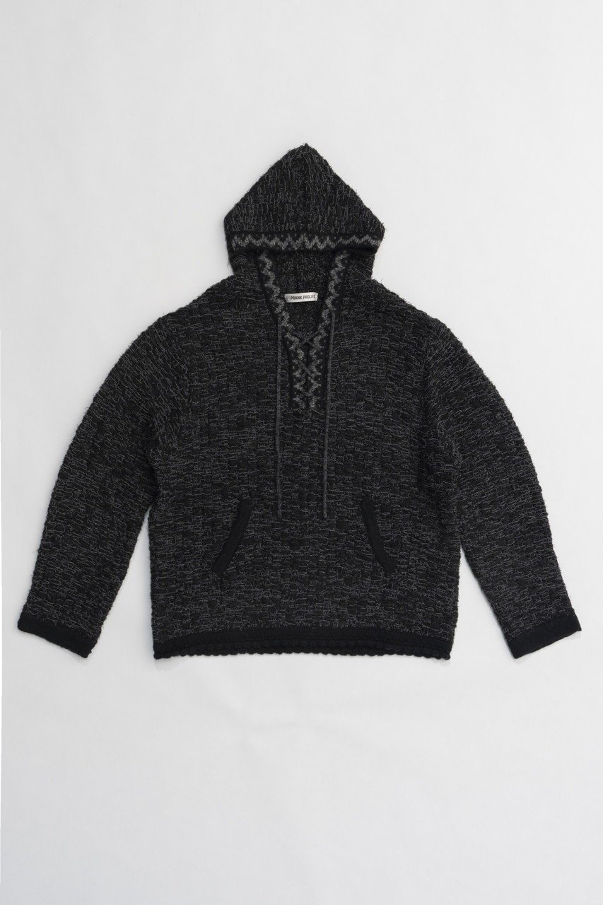 【プランク プロジェクト/PRANK PROJECT】のレースアップスラブフーディニット/Lace Up Slub Hoodie Knit インテリア・キッズ・メンズ・レディースファッション・服の通販 founy(ファニー) 　ファッション　Fashion　レディースファッション　WOMEN　トップス・カットソー　Tops/Tshirt　ニット　Knit Tops　プルオーバー　Pullover　おすすめ　Recommend　ルーズ　Loose　NEW・新作・新着・新入荷　New Arrivals　BLK(ブラック)|ID: prp329100004185515 ipo3291000000028995686