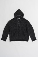 【プランク プロジェクト/PRANK PROJECT】のレースアップスラブフーディニット/Lace Up Slub Hoodie Knit 人気、トレンドファッション・服の通販 founy(ファニー) ファッション Fashion レディースファッション WOMEN トップス・カットソー Tops/Tshirt ニット Knit Tops プルオーバー Pullover おすすめ Recommend ルーズ Loose |ID:prp329100004185515