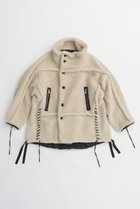 【プランク プロジェクト/PRANK PROJECT】のボアコート/Boa Coat 人気、トレンドファッション・服の通販 founy(ファニー) ファッション Fashion レディースファッション WOMEN アウター Coat Outerwear コート Coats ショート Short ハイネック High Neck ハーフ Half フェイクレザー Faux Leather レース Race NEW・新作・新着・新入荷 New Arrivals 防寒 Cold Protection thumbnail WHT(ホワイト)|ID: prp329100004185516 ipo3291000000028995690