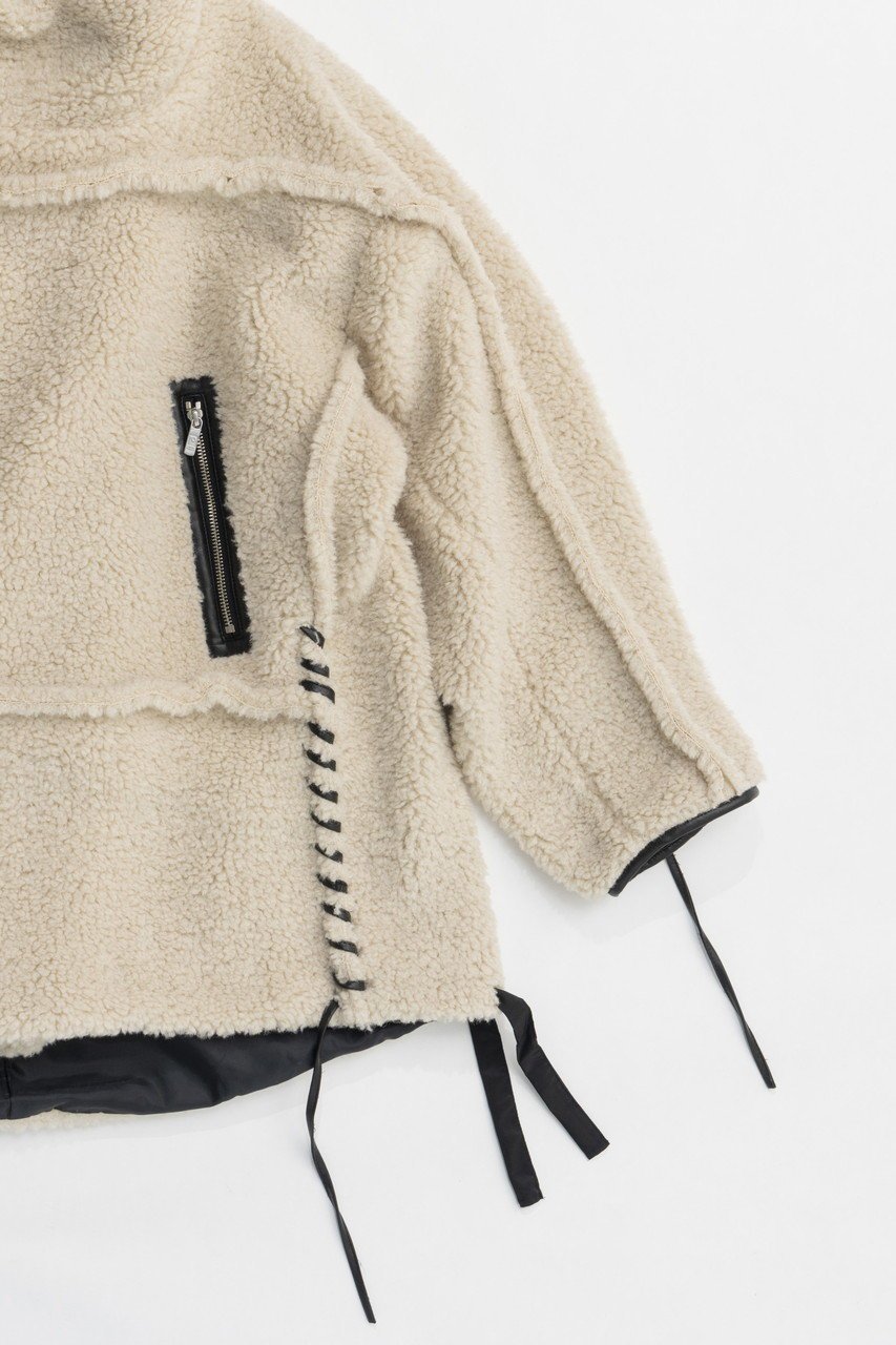 【プランク プロジェクト/PRANK PROJECT】のボアコート/Boa Coat 人気、トレンドファッション・服の通販 founy(ファニー) 　ファッション　Fashion　レディースファッション　Fashion for Women　アウター　Coat / Outerwear Collection　コート・ロングコート・ピーコート　Long Coats, Peacoats & More　ショート　Short, Short Length　ハイネック　High Neck, Mock Neck　ハーフ　Half, Half-Length　フェイクレザー　Faux Leather, PU Leather　レース　Lace, Lace Fabric　防寒　Cold Protection, Winter-Ready　other-3|ID: prp329100004185516 ipo3291000000035489996