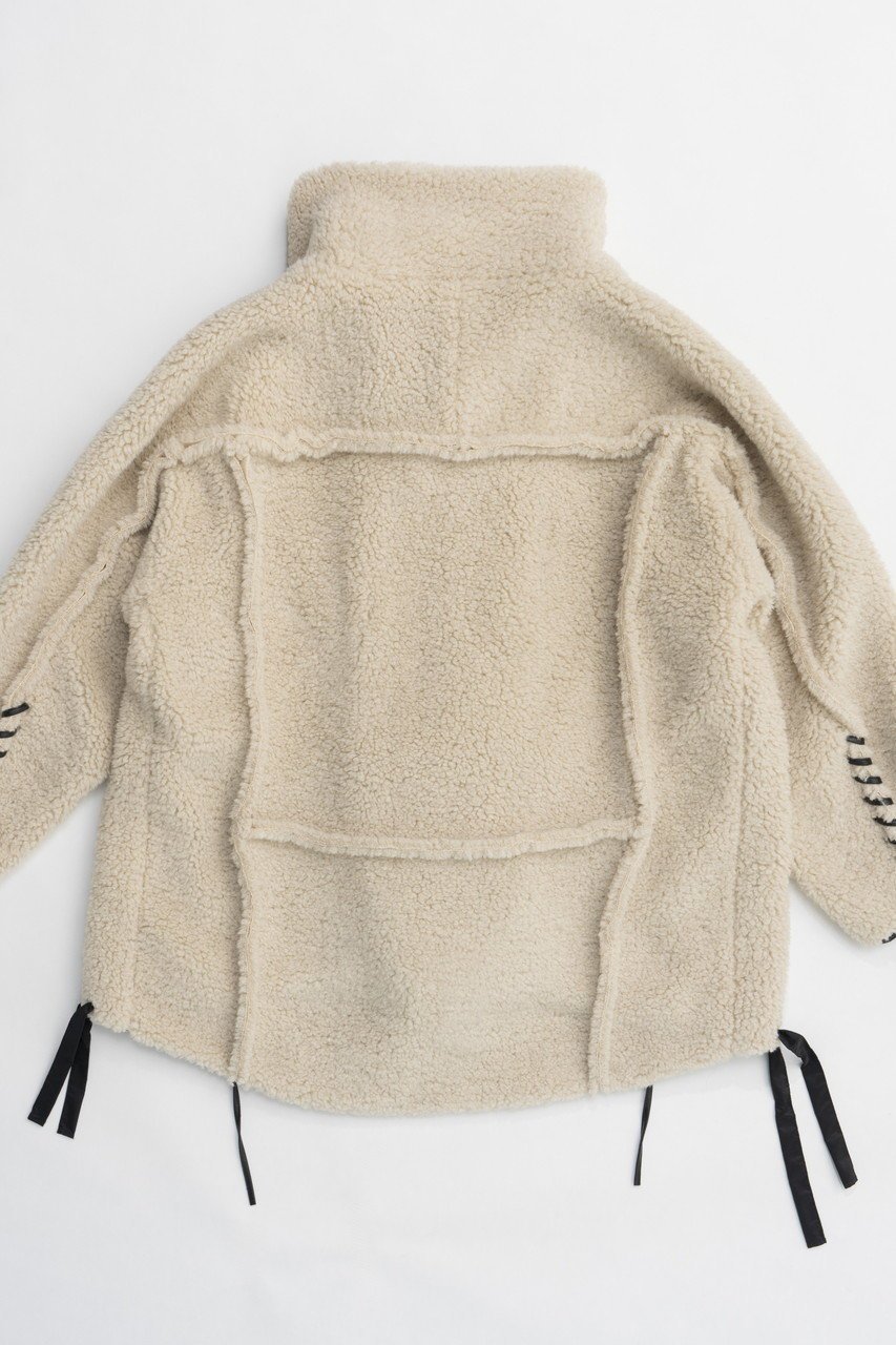 【プランク プロジェクト/PRANK PROJECT】のボアコート/Boa Coat 人気、トレンドファッション・服の通販 founy(ファニー) 　ファッション　Fashion　レディースファッション　Fashion for Women　アウター　Coat / Outerwear Collection　コート・ロングコート・ピーコート　Long Coats, Peacoats & More　ショート　Short, Short Length　ハイネック　High Neck, Mock Neck　ハーフ　Half, Half-Length　フェイクレザー　Faux Leather, PU Leather　レース　Lace, Lace Fabric　防寒　Cold Protection, Winter-Ready　other-5|ID: prp329100004185516 ipo3291000000035489999