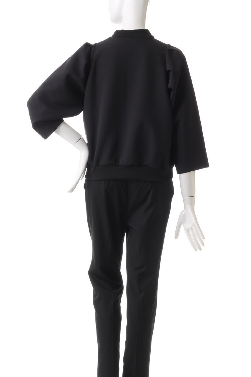 【オブシディアン/OBSIDIAN】のTACK MOCKNECK 人気、トレンドファッション・服の通販 founy(ファニー) 　ファッション　Fashion　レディースファッション　Fashion for Women　トップス・カットソー　Cut & Sew Tops　スポーツウェア　Functional & Stylish Sportswear　スポーツ トップス　Athletic Tops / Workout Tops / Training Shirts　なめらか　Smooth, Silky Texture　クロップド　Cropped, Short Length　スポーツ　Sports, Activewear　スリーブ　Sleeve, Long Sleeve / Short Sleeve　トレンド　Trend, Trending Now　モックネック　Mock Neck, Short Turtleneck　エレガント 上品　Elegant　other-4|ID: prp329100004185517 ipo3291000000031392705