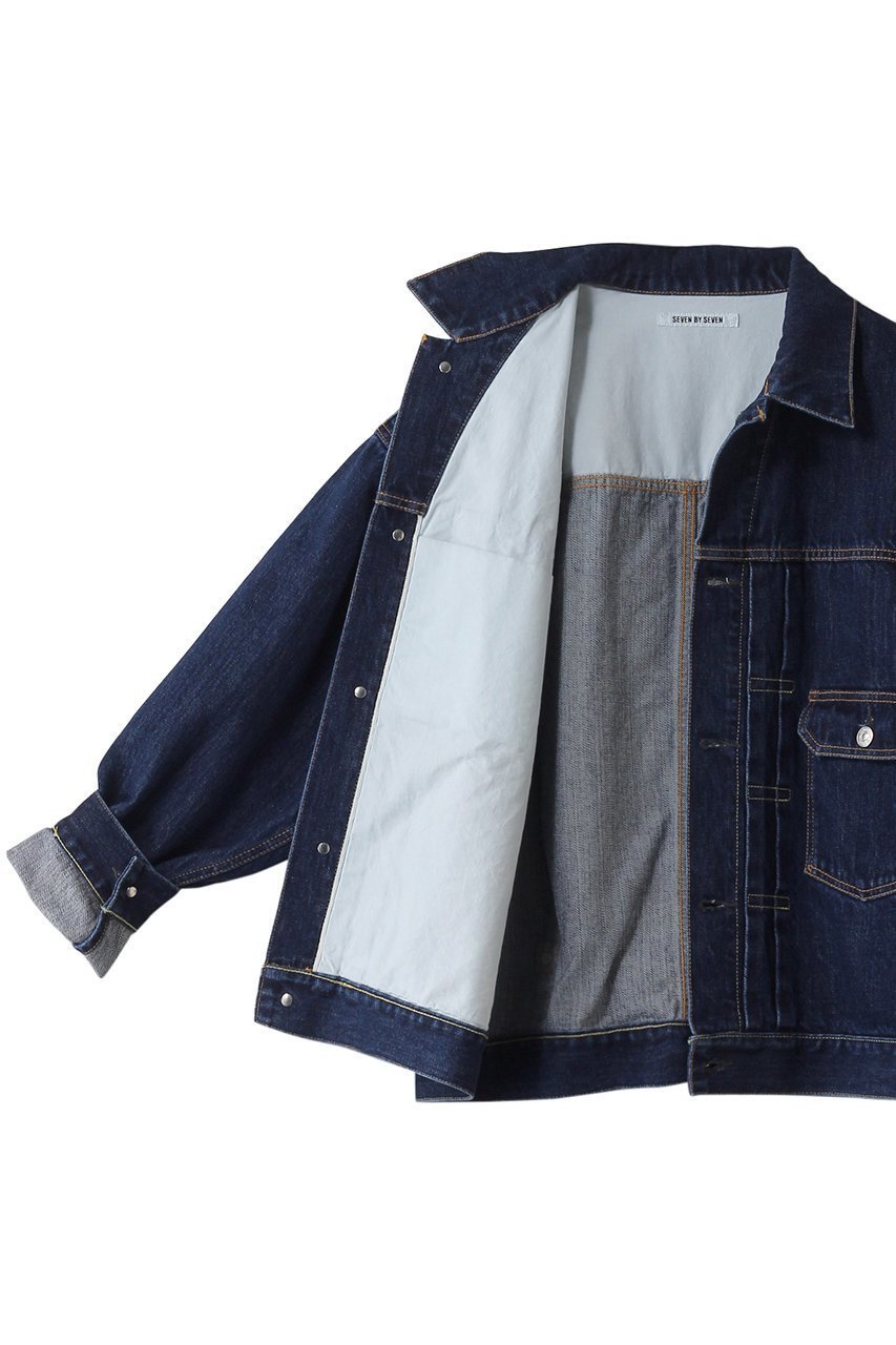 【セブン バイ セブン/SEVEN BY SEVEN / MEN】の【MEN】1ST TYPE デニムジャケット‐Wash‐ 人気、トレンドファッション・服の通販 founy(ファニー) 　ファッション　Fashion　メンズファッション　Fashion for Men　ウォッシュ　Washed Finish　ジャケット　Jacket, Outerwear　デニム　Denim, Jeans Material　バランス　Balance, Style Balance　ブルゾン　Blouson, Bomber Jacket　ポケット　Pocket, Pocket Detail　定番　Standard, Basic Item　other-6|ID: prp329100004185525 ipo3291000000035721000