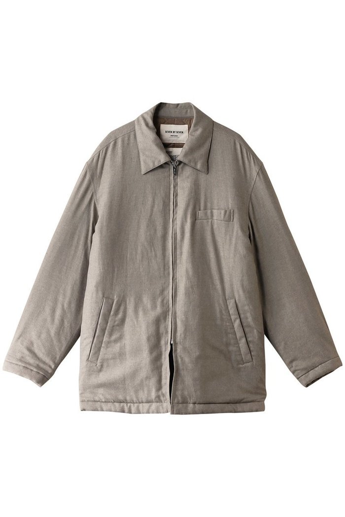 【セブン バイ セブン/SEVEN BY SEVEN / MEN】の【MEN】ジップアップ ロング ブルゾン‐Unstained organic cotton‐ インテリア・キッズ・メンズ・レディースファッション・服の通販 founy(ファニー) https://founy.com/ ファッション Fashion メンズファッション Fashion for Men ジップアップ Zip-Up, Full Zip ジャケット Jacket, Outerwear ブルゾン Blouson, Bomber Jacket ロング Long, Long-Length エレガント 上品 Elegant 防寒 Cold Protection, Winter-Ready |ID: prp329100004185527 ipo3291000000035720908