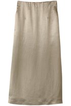 【マノフ/MANOF】のSATIN MAXI SKIRT スカート BEIGE|ID:prp329100004185528