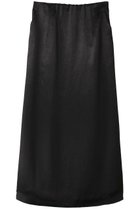 【マノフ/MANOF】のSATIN MAXI SKIRT スカート BLACK|ID: prp329100004185528 ipo3291000000035694013