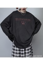 【ローズバッド/ROSE BUD】のNYCビッグロングTシャツ ブラック|ID:prp329100004185547