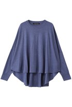 【ミズイロ インド/mizuiro ind】のfront seem cocoon P/O プルオーバー blue|ID:prp329100004185558