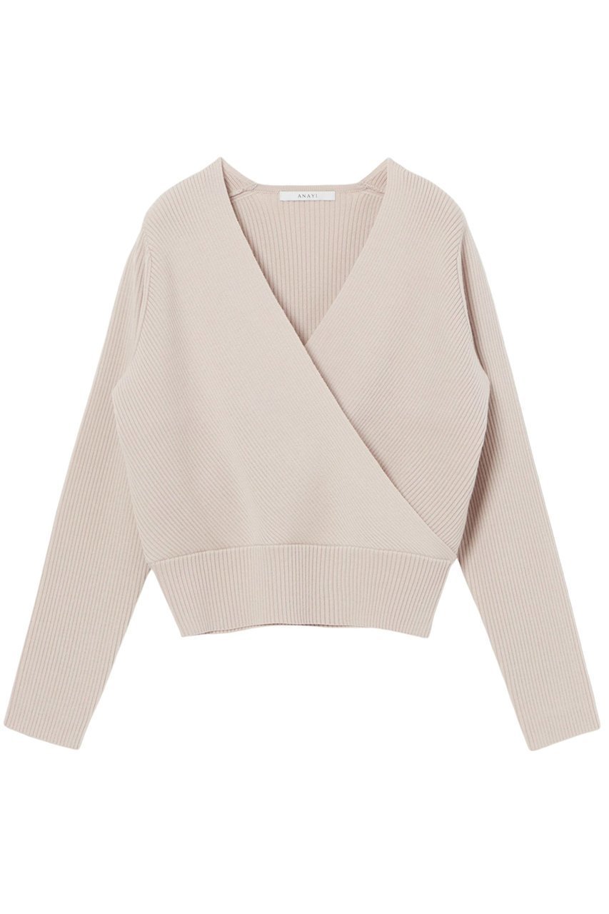 【アナイ/ANAYI】のメリノウールカシュクール プルオーバー 人気、トレンドファッション・服の通販 founy(ファニー) 　ファッション　Fashion　レディースファッション　Fashion for Women　トップス・カットソー　Cut & Sew Tops　ニット　Knit Tops & Sweaters　カジュアルプルオーバー・ニットトップス　Pullovers & Knit Tops / Casual Pullovers　コンパクト　Compact, Small Size　バランス　Balance, Style Balance　ワイド　Wide, Wide Fit　再入荷　Restock / Back in Stock　 other-1|ID: prp329100004185571 ipo3291000000035055194