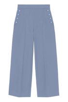 【アナイ/ANAYI】のツイル裏起毛サイドボタンパンツ 人気、トレンドファッション・服の通販 founy(ファニー) ファッション Fashion レディースファッション Fashion for Women パンツ Pants & Trousers ウォーム Warm Fabric ツイル Twist, Twisted Detail ポケット Pocket, Pocket Detail ワイド Wide, Wide Fit A/W・秋冬 Autumn/Winter thumbnail ブルー|ID: prp329100004185575 ipo3291000000032935732